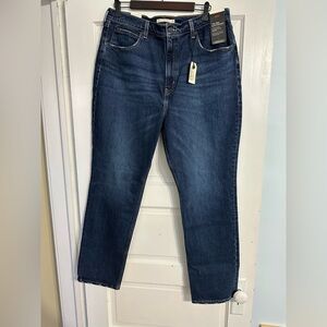 Levi's - 70s High Slim Straight Dark Blue Straight Leg Jeans - NWT